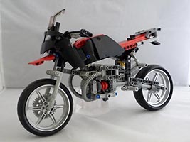 Набор LEGO MOC-5777 Шоссейный мотоцикл BMW GS-1200 (для путешествий)