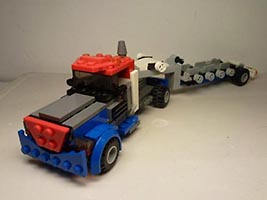 Набор LEGO Тягач с прицепом, версия 2