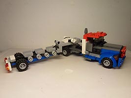 Набор LEGO Тягач с прицепом, версия 2