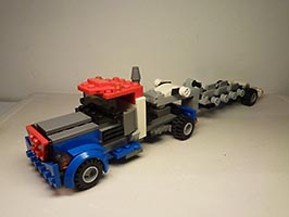 Набор LEGO Тягач с прицепом, версия 2