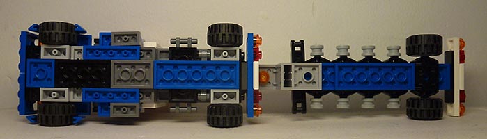 Набор LEGO Тягач с прицепом, версия 2