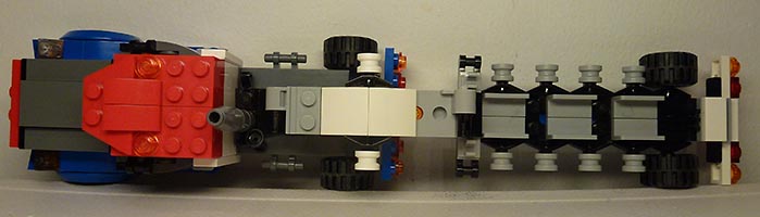 Набор LEGO Тягач с прицепом, версия 2