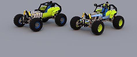 Набор LEGO Джип-модификация набора 42037