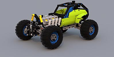 Набор LEGO Джип-модификация набора 42037