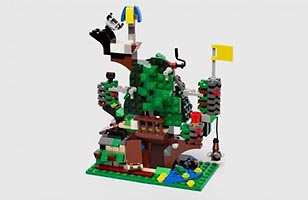 Набор LEGO Домик на дереве / Время приключений
