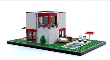 Набор LEGO MOC-5870 Дом в форме куба