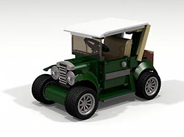 Набор LEGO MOC-5877 Классическая машина