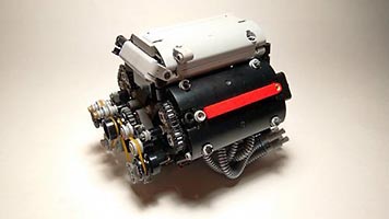 Набор LEGO MOC-5880 32-х клапанный двигатель V8