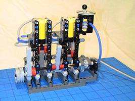 Набор LEGO MOC-5883 Пневматический стартер для двигателя