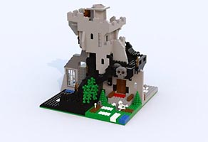 Набор LEGO MOC-5901 'Замок с привидениями' - настольная игра