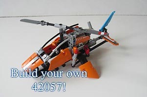 Набор LEGO MOC-5930 BUILD YOUR OWN 42057! (REPLICA OF 2017 SET 42057!)