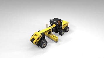Набор LEGO MOC-5940 Mini Road Grader