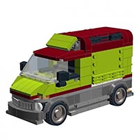 Набор LEGO Фургон для доставки пиццы