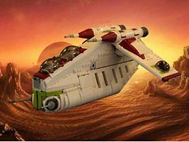Набор LEGO MOC-6002 Republic Gunship