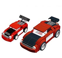 Набор LEGO 31055 scaled up supercar