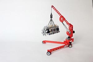 Набор LEGO MOC-6062 Engine Lift