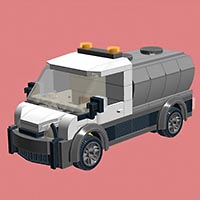 Набор LEGO milk truck