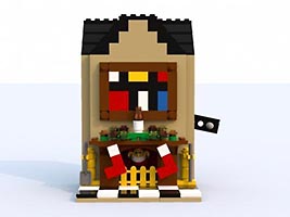Набор LEGO Рождественский камин