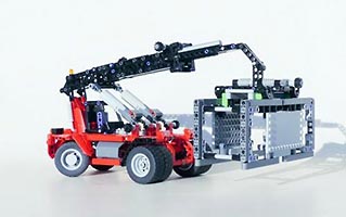 Набор LEGO MOC-6104 Reach stacker