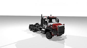 Набор LEGO MOC-6132 Caterpillar CT660
