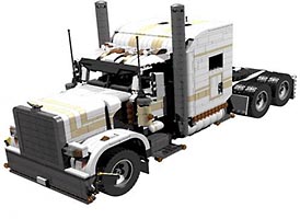 Набор LEGO MOC-6138 Peterbilt 389 with Ultra Sleeper