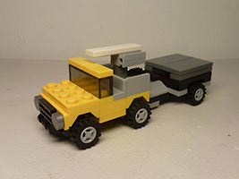 Набор LEGO Джип 'Виллис' с прицепом