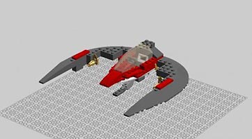 Набор LEGO Alpha's RedScout