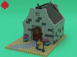 Набор LEGO MOC-6189 Каменная школа