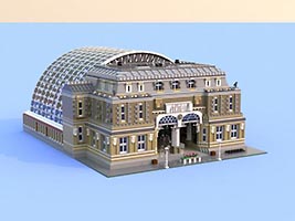 Набор LEGO MOC-6192 Железнодорожная станция из Лего
