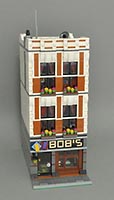 Набор LEGO MOC-6202 Книжный магазин (модульное здание)
