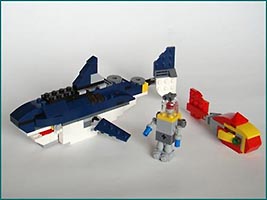 Набор LEGO Большая белая акула