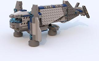 Набор LEGO MOC-6215 S.H.I.E.L.D. Locust