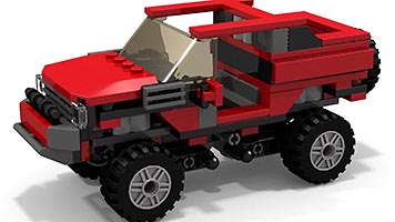 Набор LEGO Jeep With Working Suspension