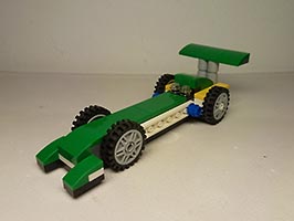 Набор LEGO 31056 Drag Racer with Parachute