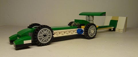 Набор LEGO 31056 Drag Racer with Parachute