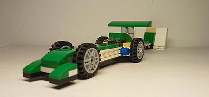 Набор LEGO 31056 Drag Racer with Parachute