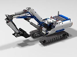Набор LEGO MOC-6271 Экскаватор