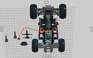 Набор LEGO Extreme Chopped Hot Rod