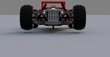 Набор LEGO Extreme Chopped Hot Rod