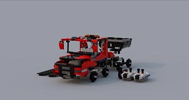Набор LEGO MOC-6278 Полярный транспортер