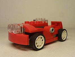 Набор LEGO 31055 Red Racer for Minifig