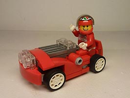 Набор LEGO 31055 Red Racer for Minifig