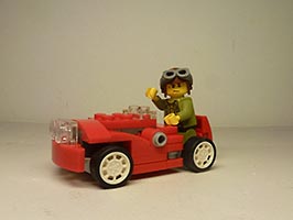 Набор LEGO 31055 Red Racer for Minifig