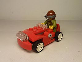 Набор LEGO 31055 Red Racer for Minifig