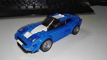 Набор LEGO Speed Champions 75871 Ford Mustang GT - Ford GT rebrick