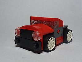 Набор LEGO Красный с черным пикап