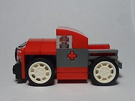 Набор LEGO Красный с черным пикап
