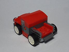 Набор LEGO Красный с черным пикап