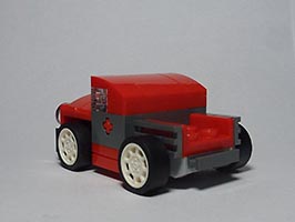 Набор LEGO Красный с черным пикап