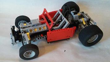 Набор LEGO MOC-6325 Extreme Chopped Hot Rod V2